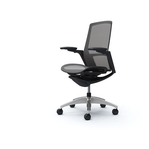 ■OKAMURA フィノラチェア ハイバック 座メッシュ〔品番:C785BRF1F2〕【5085155:0】[送料別途見積り][法人・事業所限定][外直送][店頭受取不可]
