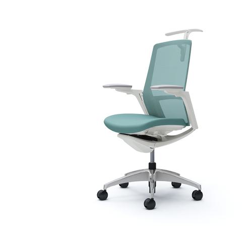■OKAMURA フィノラチェア ハイバック 座クッション〔品番:C788CWF1G6〕【5085256:0】[送料別途見積り][法人・事業所限定][外直送][店頭受取不可]