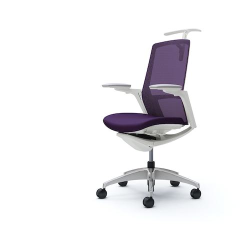 ■OKAMURA フィノラチェア ハイバック 座クッション〔品番:C788CWF1G0〕【5086198:0】[送料別途見積り][法人・事業所限定][外直送][店頭受取不可]