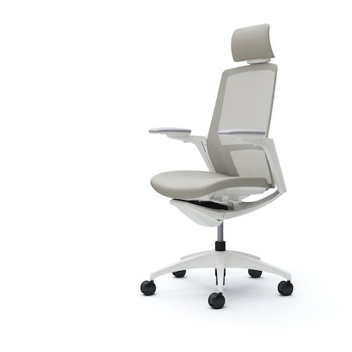 ■OKAMURA フィノラチェア EXハイバック 座クッション〔品番:C78CWWF1G3〕【5086305:0】[送料別途見積り][法人・事業所限定][外直送][店頭受取不可]