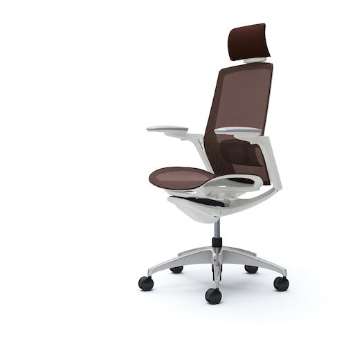■OKAMURA フィノラチェア EXハイバック 座メッシュ〔品番:C78ABZF1E8〕【5086413:0】[送料別途見積り][法人・事業所限定][外直送][店頭受取不可]