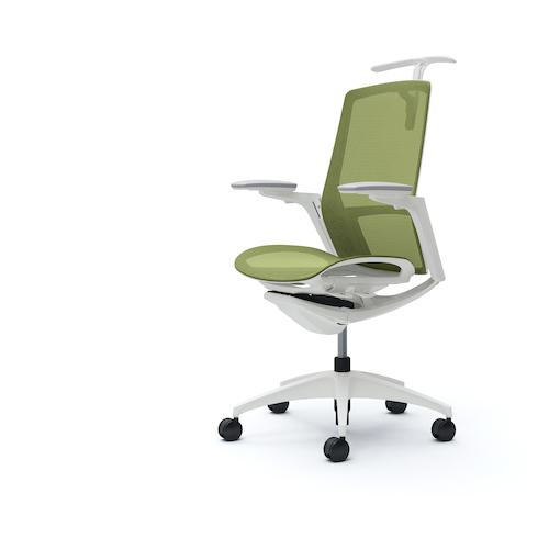 ■OKAMURA フィノラチェア ハイバック 座メッシュ〔品番:C786WWF1E5〕【5086644:0】[送料別途見積り][法人・事業所限定][外直送][店頭受取不可]
