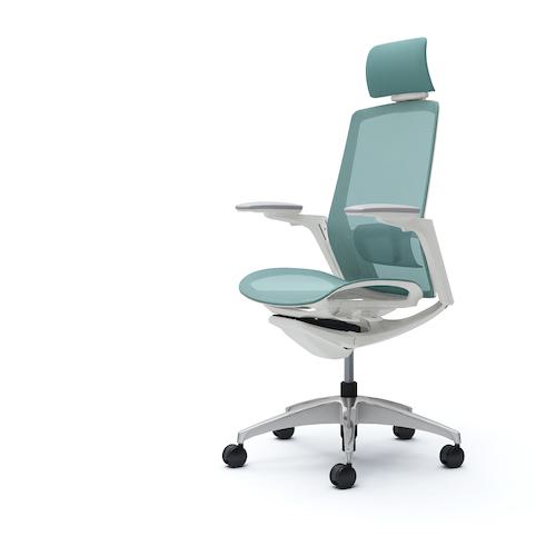 ■OKAMURA フィノラチェア EXハイバック 座メッシュ〔品番:C78ABZF1E6〕【5086848:0】[送料別途見積り][法人・事業所限定][外直送][店頭受取不可]