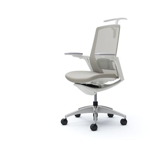 ■OKAMURA フィノラチェア ハイバック 座クッション〔品番:C788BZF1G3〕【5087123:0】[送料別途見積り][法人・事業所限定][外直送][店頭受取不可]