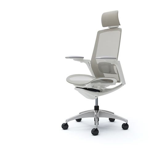 ■OKAMURA フィノラチェア EXハイバック 座メッシュ〔品番:C78ABZF1E3〕【5087270:0】[送料別途見積り][法人・事業所限定][外直送][店頭受取不可]