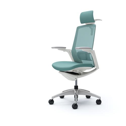 ■OKAMURA フィノラチェア EXハイバック 座クッション〔品番:C78DCZF1G6〕【5087358:0】[送料別途見積り][法人・事業所限定][外直送][店頭受取不可]