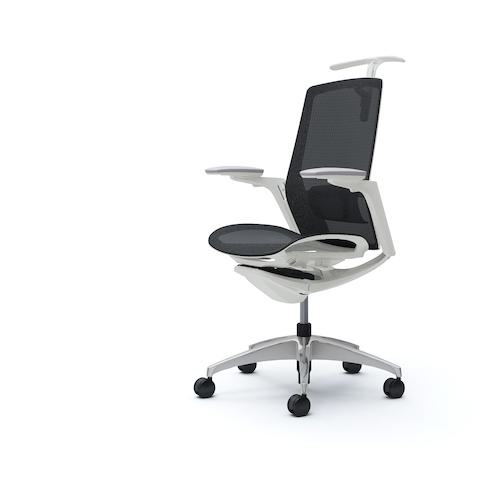 ■OKAMURA フィノラチェア ハイバック 座メッシュ〔品番:C786CZF1E1〕【5087960:0】[送料別途見積り][法人・事業所限定][外直送][店頭受取不可]