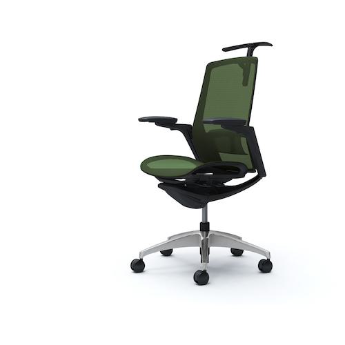 ■OKAMURA フィノラチェア ハイバック 座メッシュ〔品番:C786BSF1F5〕【5088045:0】[送料別途見積り][法人・事業所限定][外直送][店頭受取不可]