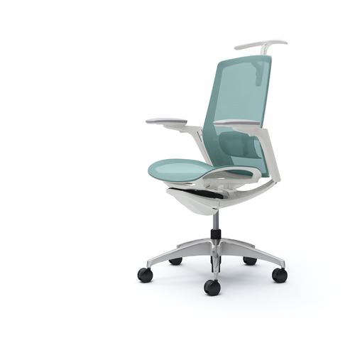 ■OKAMURA フィノラチェア ハイバック 座メッシュ〔品番:C786BZF1E6〕【5088320:0】[送料別途見積り][法人・事業所限定][外直送][店頭受取不可]