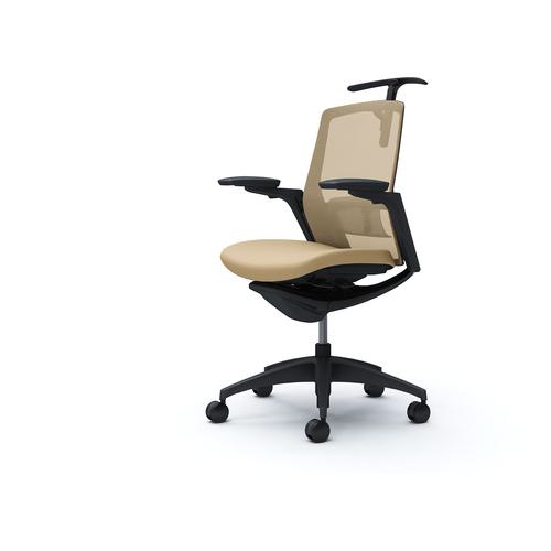 ■OKAMURA フィノラチェア ミドルバック 座クッション〔品番:C784MSF1G7〕【5088338:0】[送料別途見積り][法人・事業所限定][外直送][店頭受取不可]｜ホームセンターバロー　店