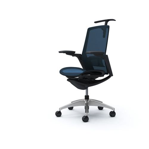 ■OKAMURA フィノラチェア ハイバック 座メッシュ〔品番:C786ASF1E4〕【5088349:0】[送料別途見積り][法人・事業所限定][外直送][店頭受取不可]