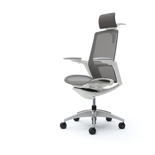 ■OKAMURA フィノラチェア EXハイバック 座メッシュ〔品番:C78BCWF1F2〕【5088392:0】[送料別途見積り][法人・事業所限定][外直送][店頭受取不可]｜ホームセンターバロー　店