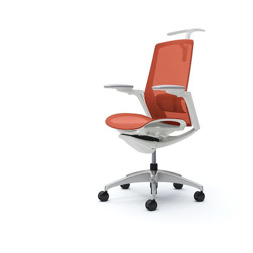 ■OKAMURA フィノラチェア ハイバック 座メッシュ〔品番:C786BZF1F8〕【5088550:0】[送料別途見積り][法人・事業所限定][外直送][店頭受取不可]