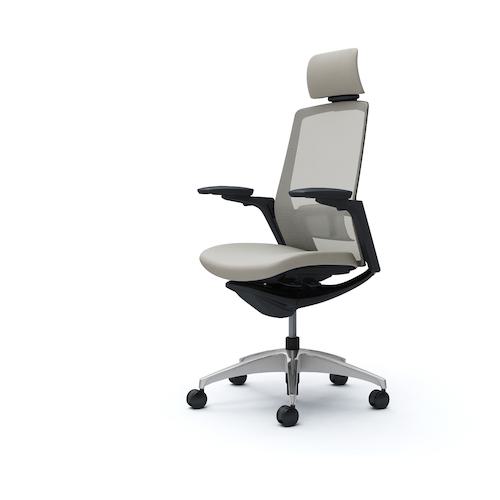 ■OKAMURA フィノラチェア EXハイバック 座クッション〔品番:C78CBSF1G3〕【5088661:0】[送料別途見積り][法人・事業所限定][外直送][店頭受取不可]
