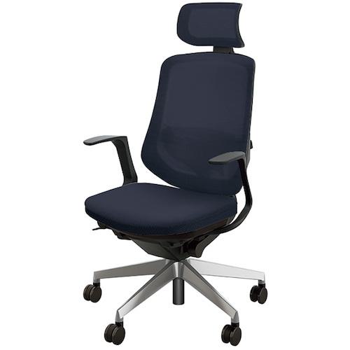 ■NAIKI 事務用チェア〔品番:SLENB515AFBPMBK〕【5089754:0】[送料別途見積り][法人・事業所限定][外直送][店頭受取不可]