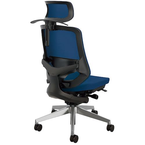 ■NAIKI 事務用チェア〔品番:SLENB514AFHBPOB〕【5089848:0】[送料別途見積り][法人・事業所限定][外直送][店頭受取不可]｜ホームセンターバロー　店