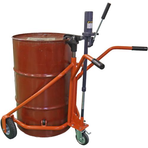 ■ヨドノ 軽便ドラムカー ノーパンクタイヤ付300kg〔品番:NO.60300AL〕【5090705:0】[送料別途見積り][法人・事業所限定][外直送][店頭受取不可]｜ホームセンターバロー　店