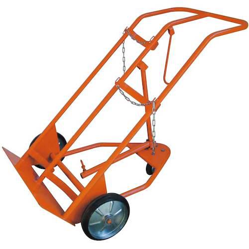 ■ヨドノ 酸素・アセチレンボンベ運搬車〔品番:NO473〕【5090707:0】[送料別途見積り][法人・事業所限定][外直送][店頭受取不可]｜ホームセンターバロー　店