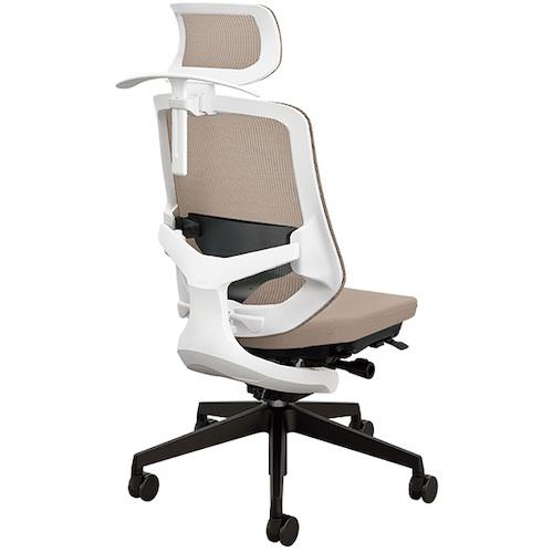 ■NAIKI 事務用チェア〔品番:SLEN514FHBPBG〕【5091369:0】[送料別途見積り][法人・事業所限定][外直送][店頭受取不可]｜ホームセンターバロー　店 53,724円