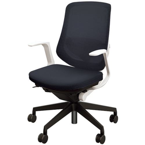 ■NAIKI 事務用チェア〔品番:SLEN513FBPMBK〕【5091409:0】[送料別途見積り][法人・事業所限定][外直送][店頭受取不可]