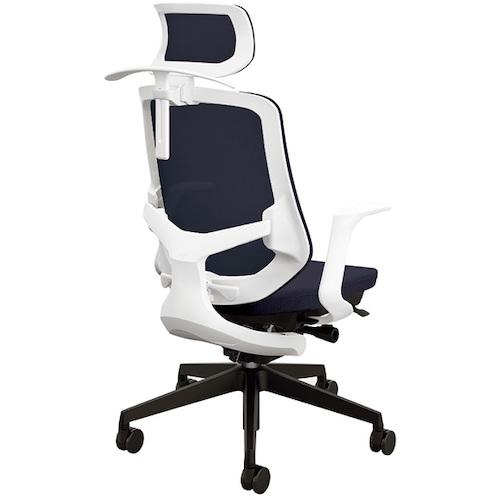 ■NAIKI 事務用チェア〔品番:SLEN515FHPMBK〕【5091430:0】[送料別途見積り][法人・事業所限定][外直送][店頭受取不可]