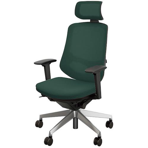 ■NAIKI 事務用チェア〔品番:SLENB515AFAPDGR〕【5094570:0】[送料別途見積り][法人・事業所限定][外直送][店頭受取不可]｜ホームセンターバロー　店 58,080円