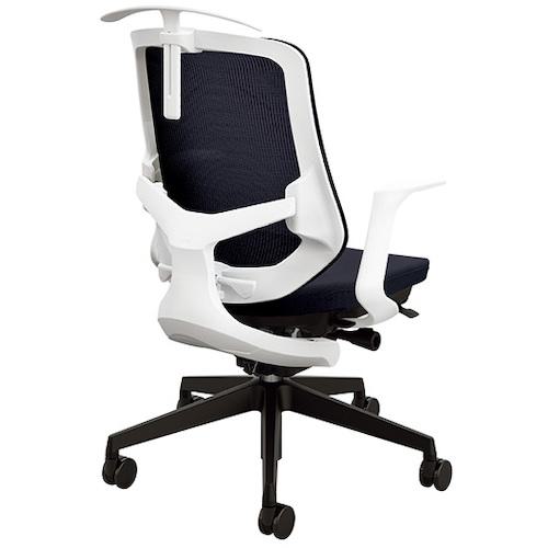 ■NAIKI 事務用チェア〔品番:SLEN513FHPMBK〕【5096131:0】[送料別途見積り][法人・事業所限定][外直送][店頭受取不可]