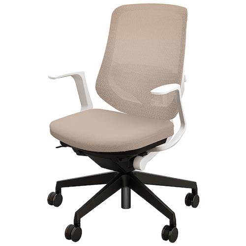 ■NAIKI 事務用チェア〔品番:SLEN513FBPBG〕【5096181:0】[送料別途見積り][法人・事業所限定][外直送][店頭受取不可]｜ホームセンターバロー　店