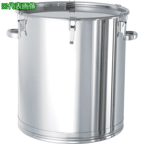 ■MONOVATE ステンレスタンク テーパー付キャッチクリップ式密閉タンク(フタ付)200L〔品番:TPCTH565H〕【5096359:0】[法人・事業所限定][直送元][店頭受取不可]｜ホームセンターバロー　店