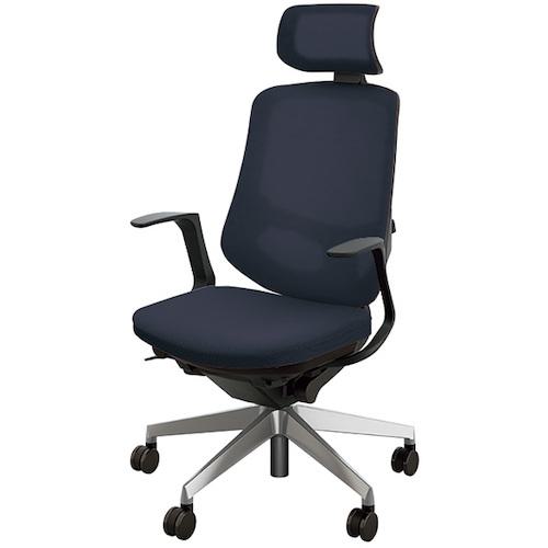 ■NAIKI 事務用チェア〔品番:SLENB515AFPMBK〕【5097656:0】[送料別途見積り][法人・事業所限定][外直送][店頭受取不可]｜ホームセンターバロー　店