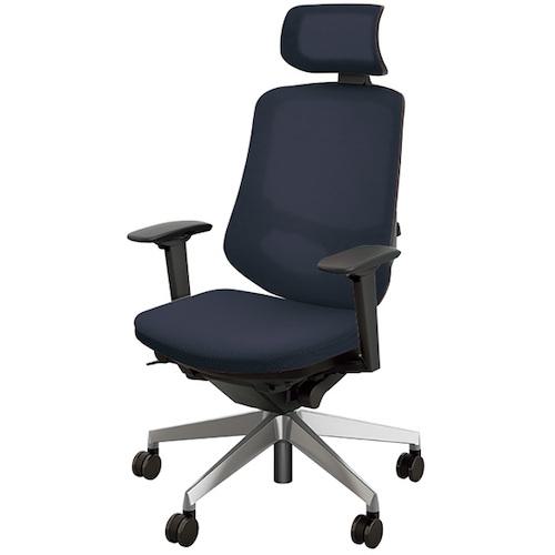 ■NAIKI 事務用チェア〔品番:SLENB515AFAPMBK〕【5099344:0】[送料別途見積り][法人・事業所限定][外直送][店頭受取不可]｜ホームセンターバロー　店