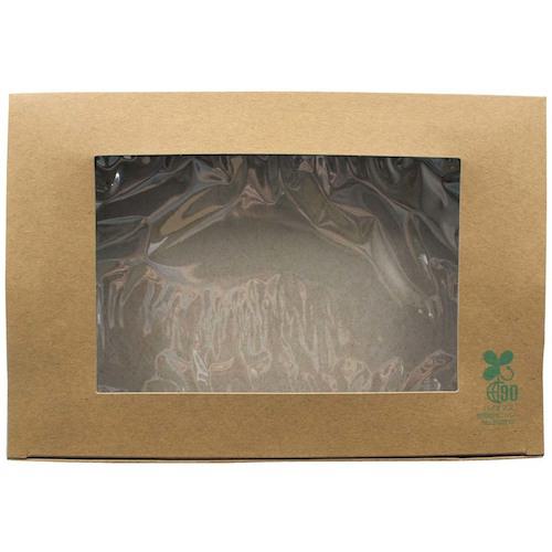 ■EBM 紙BOX 未晒・窓付き B-80-55(50入)〔品番:2135940〕【5101866:0】[送料別途見積り][掲外取寄][店頭受取不可]｜ホームセンターバロー　店