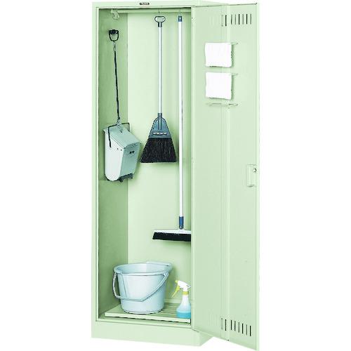 ■TRUSCO 掃除用具ケース ワイド型 W608XD515XH1790〔品番:CL13W〕【5101883:0】[法人・事業所限定][直送元][店頭受取不可]｜ホームセンターバロー　店