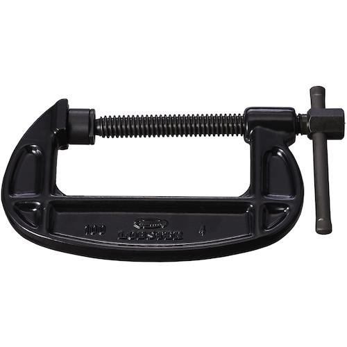 ■エビ B型シャコ万力 スタンダードタイプ 100mm〔品番:B100A〕【5103702:0】[店頭受取不可]