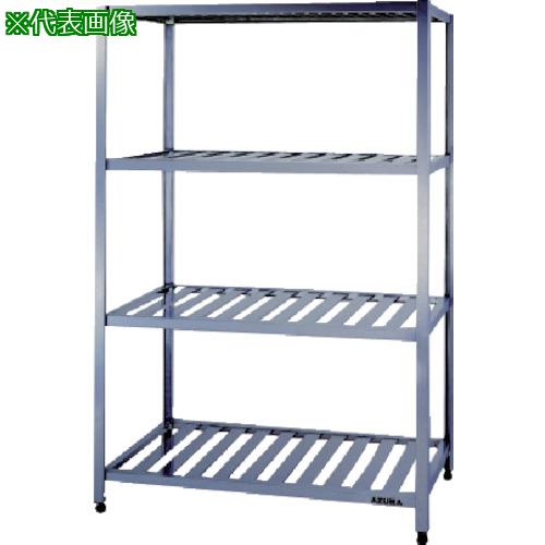 ■アズマ パンラック四段スノコ板付 880&times;580&times;1800〔品番:HR900〕【5110602:0】[法人・事業所限定][直送元][店頭受取不可]｜ホームセンターバロー　店
