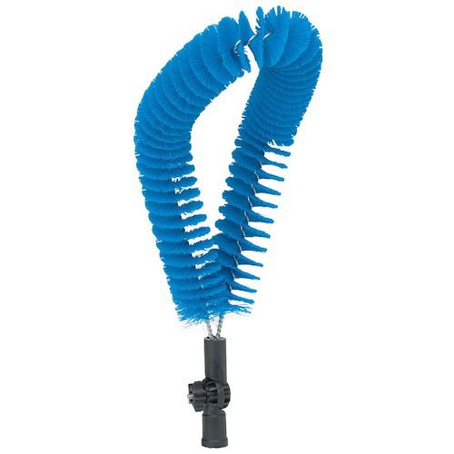 ■EBM ヴァイカン フレキシブルブラシ 5374 ブルー〔品番:2135300〕【5111076:0】[送料別途見積り][掲外取寄][店頭受取不可]