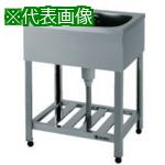 ■アズマ 一槽シンクBG無ホース付 900×450×800〔品番:KPC1900〕【5111498:0】[法人・事業所限定][直送元][店頭受取不可]