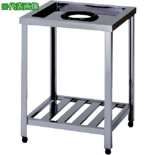 ■アズマ ダスト台スノコ板付 750×450×800〔品番:KTD750〕【5112176:0】[法人・事業所限定][直送元][店頭受取不可]