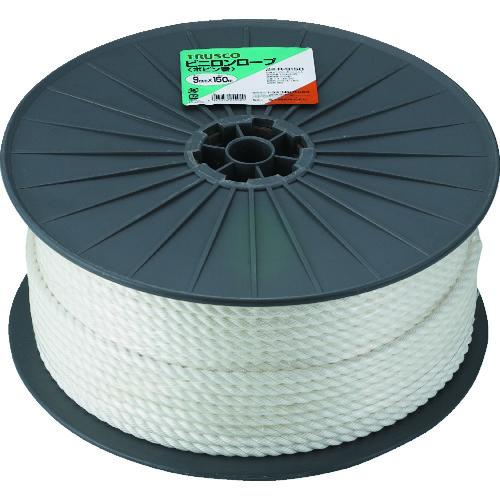 ■TRUSCO ビニロンロープ 3つ打 線径9mmX長さ150m〔品番:R9150〕【5112516:0】[店頭受取不可]