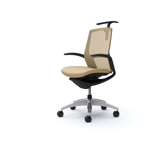 ■OKAMURA フィノラチェア ミドルバック 座クッション〔品番:C744ARF1G7〕【5118571:0】[送料別途見積り][法人・事業所限定][外直送][店頭受取不可]｜ホームセンターバロー　店