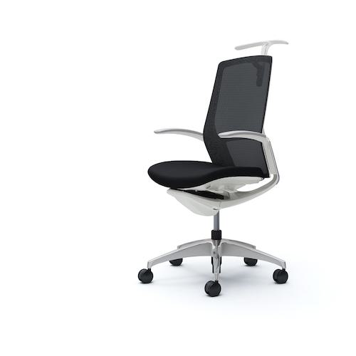 ■OKAMURA フィノラチェア ハイバック 座クッション〔品番:C748BWF1G1〕【5118752:0】[送料別途見積り][法人・事業所限定][外直送][店頭受取不可]