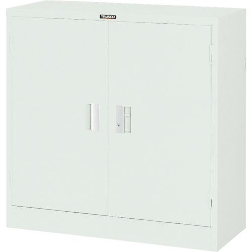 ■TRUSCO スタンダード書庫(D380) 両開 880XH880 ネオグレー〔品番:N303〕【5119162:0】[法人・事業所限定][直送元][店頭受取不可]｜ホームセンターバロー　店 19,943円