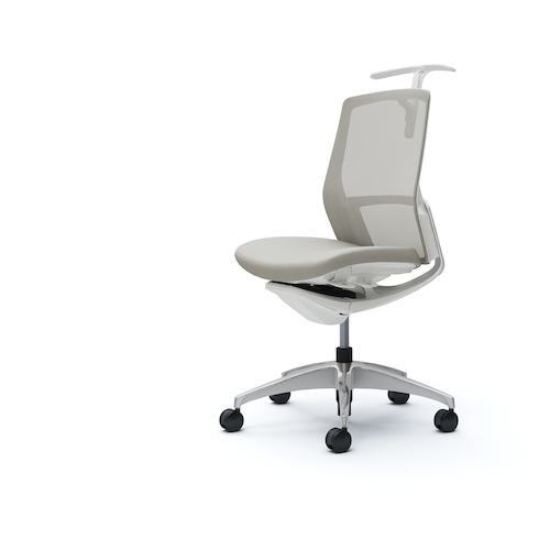 ■OKAMURA フィノラチェア ミドルバック 座クッション〔品番:C734CWF1G3〕【5120224:0】[送料別途見積り][法人・事業所限定][外直送][店頭受取不可]