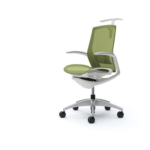 ■OKAMURA フィノラチェア ミドルバック 座メッシュ〔品番:C742BZF1E5〕【5120304:0】[送料別途見積り][法人・事業所限定][外直送][店頭受取不可]