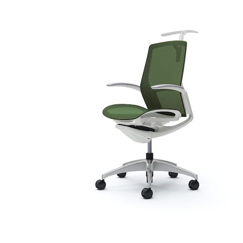 ■OKAMURA フィノラチェア ミドルバック 座メッシュ〔品番:C742CWF1F5〕【5120367:0】[送料別途見積り][法人・事業所限定][外直送][店頭受取不可]｜ホームセンターバロー　店