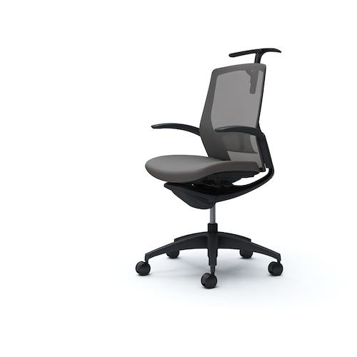 ■OKAMURA フィノラチェア ミドルバック 座クッション〔品番:C744MSF1H2〕【5121873:0】[送料別途見積り][法人・事業所限定][外直送][店頭受取不可]｜ホームセンターバロー　店