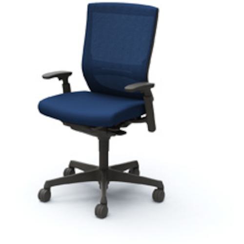 ■OKAMURA エスクードメッシュチェア〔品番:C487JSFHB4〕【5126137:0】[送料別途見積り][法人・事業所限定][外直送][店頭受取不可]