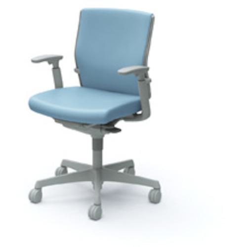 ■OKAMURA エスクードチェアローバックハイバック〔品番:C493GRPB21〕【5126156:0】[送料別途見積り][法人・事業所限定][外直送][店頭受取不可]