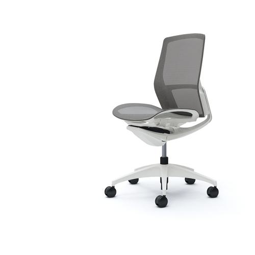 ■OKAMURA フィノラチェア ミドルバック 座メッシュ〔品番:C731WWF1F2〕【5126462:0】[送料別途見積り][法人・事業所限定][外直送][店頭受取不可]