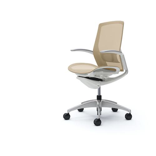 ■OKAMURA フィノラチェア ミドルバック 座メッシュ〔品番:C741BZF1E7〕【5126574:0】[送料別途見積り][法人・事業所限定][外直送][店頭受取不可]｜ホームセンターバロー　店